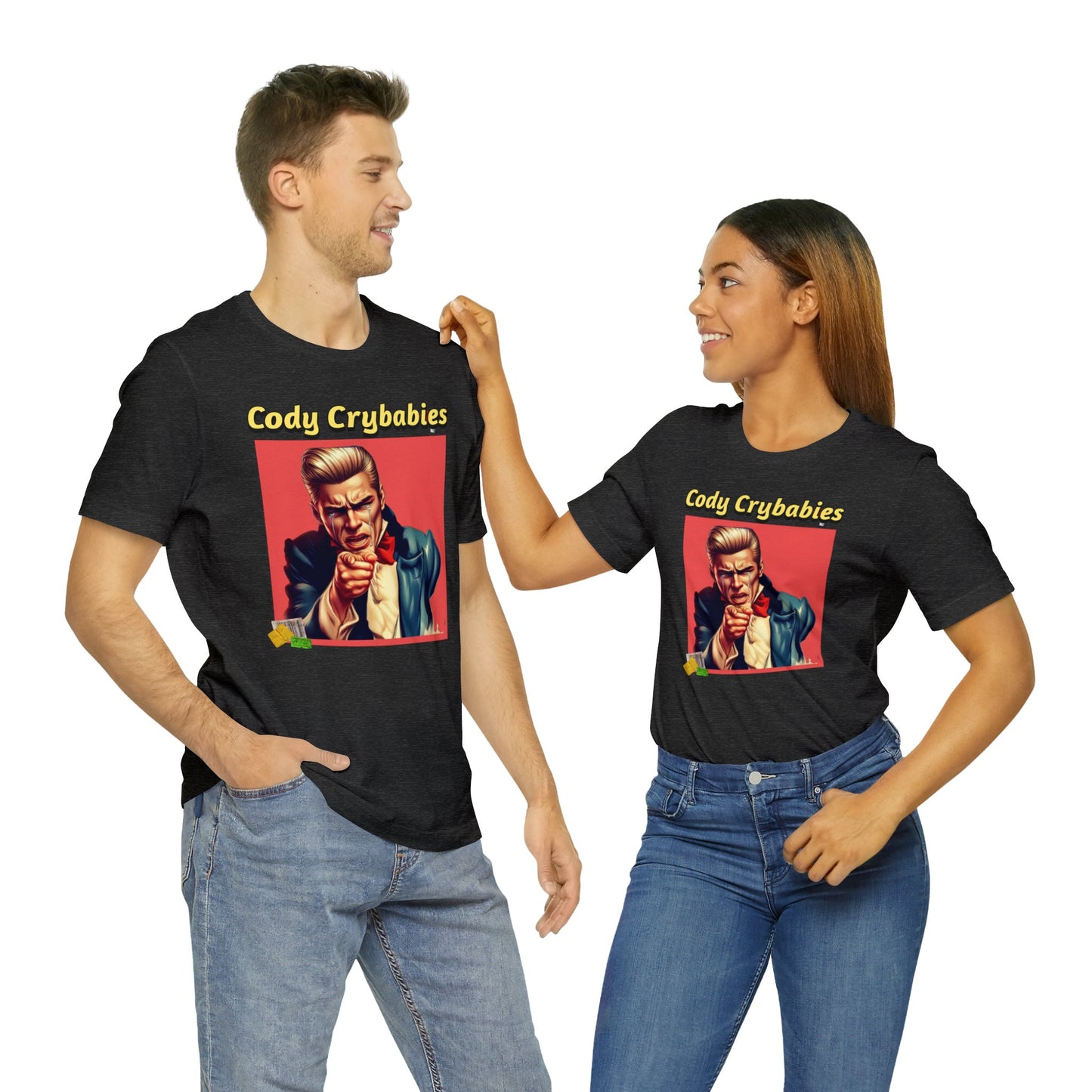 The Rock called the diehard fans of Cody Rhodes "Cody Crybabies". As fans of the WWE, we hope you enjoy this shirt as we approach Wrestlemania! 