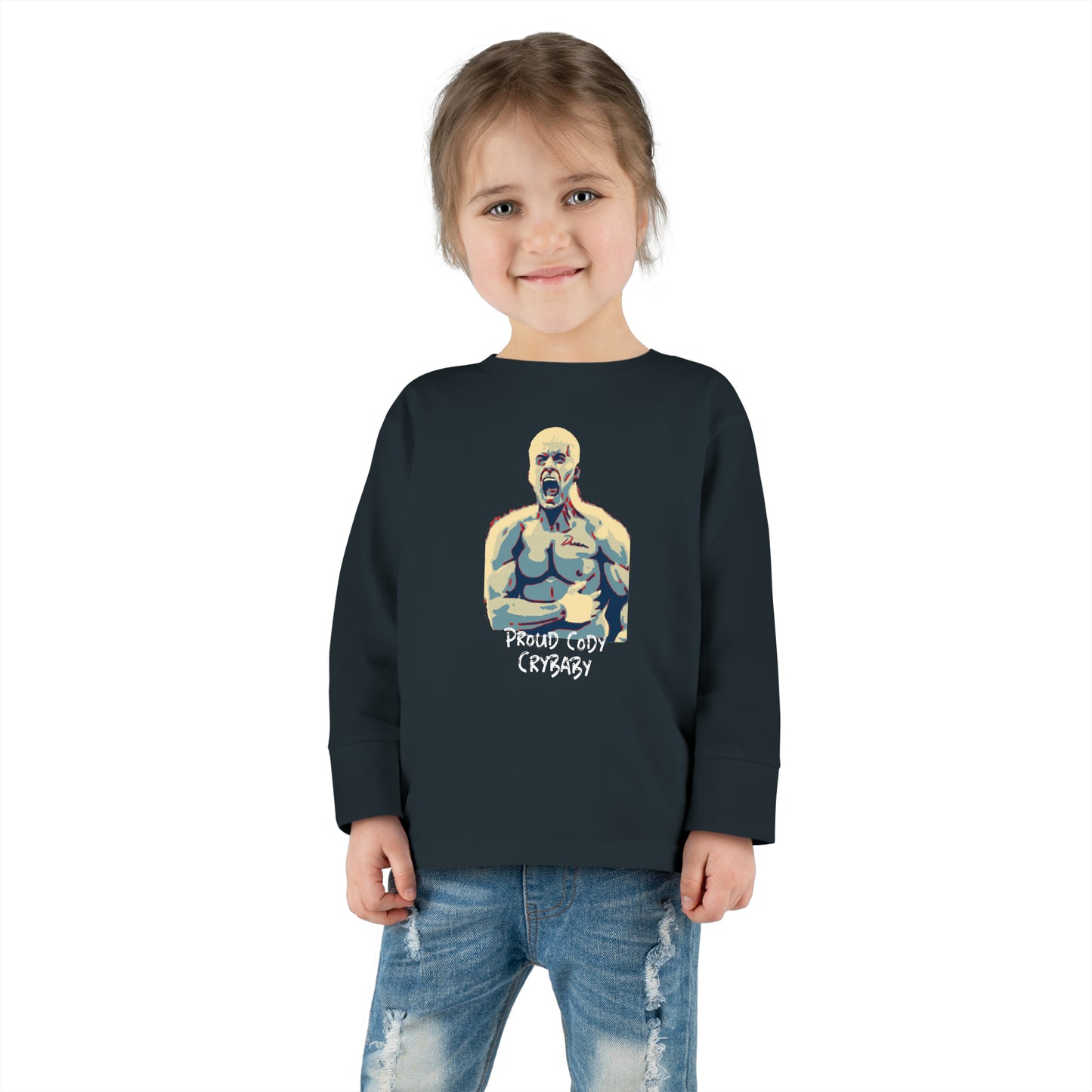 "Proud Cody Crybaby" Toddler Long Sleeve Tee