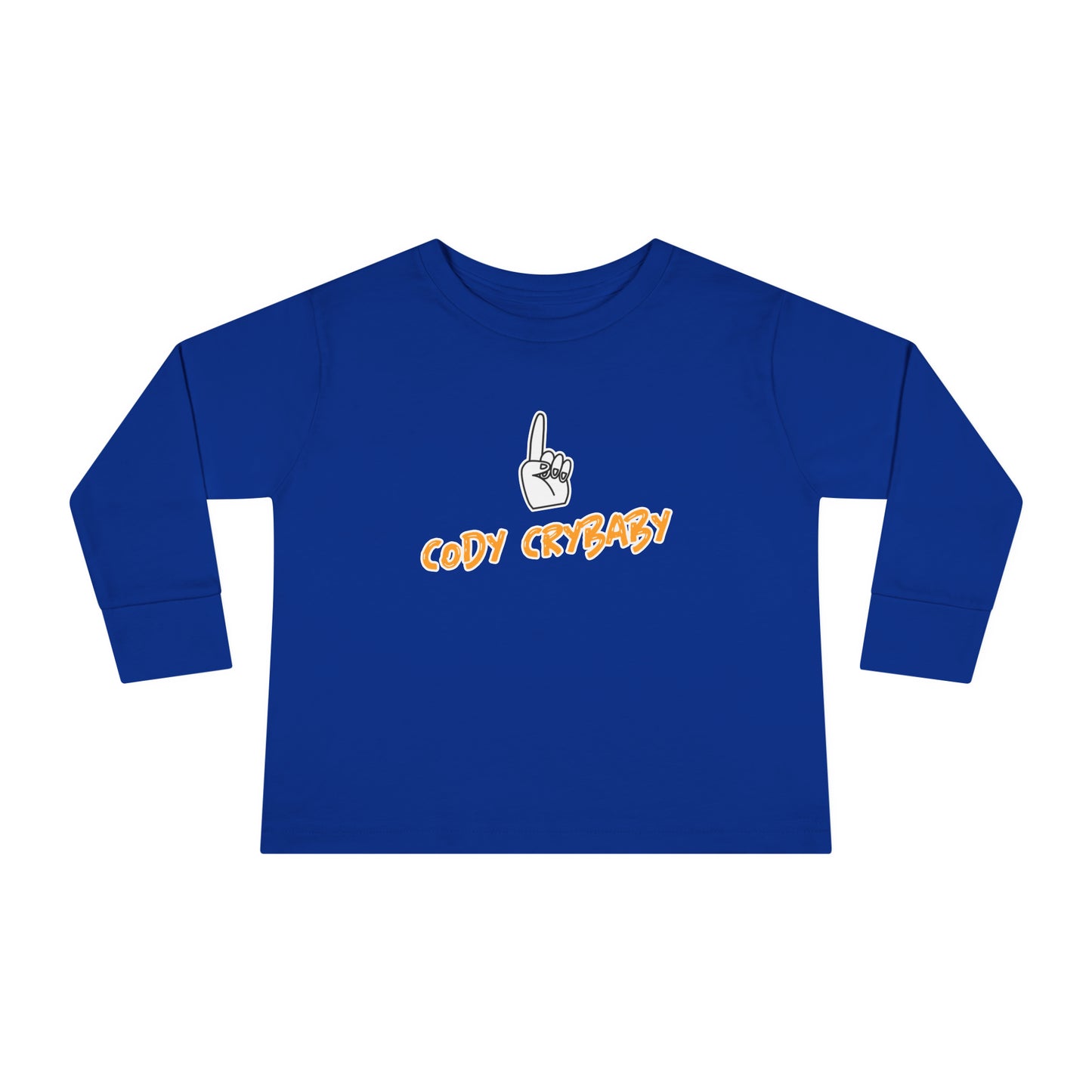 "Cody Crybaby" Toddler Long Sleeve Tee