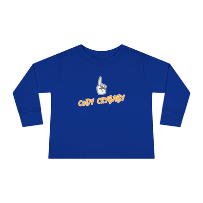 "Cody Crybaby" Toddler Long Sleeve Tee