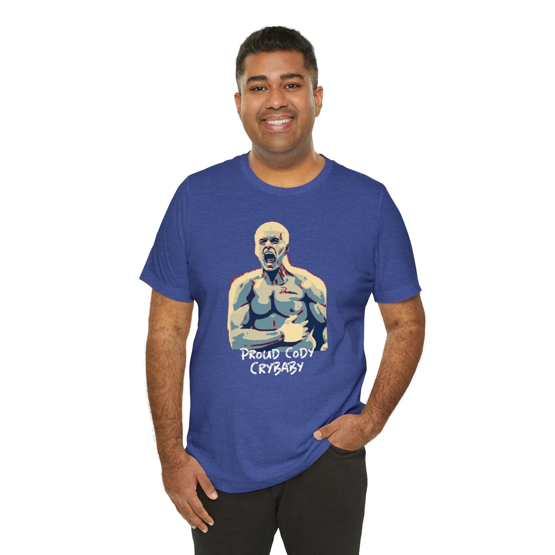 The Official Proud Cody Crybaby Shirt for all of the Cody Rhodes fans out there who want Cody Rhodes to finish his story at Wrestlemania 40 in Philadelphia!