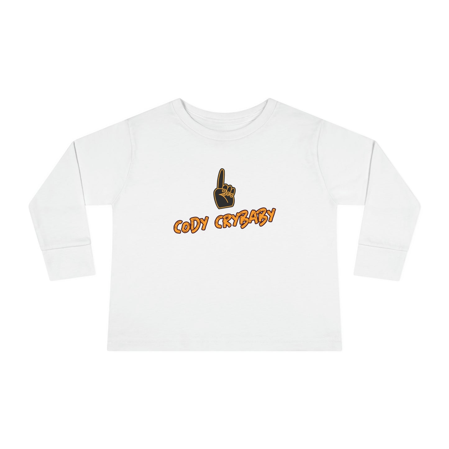 "Cody Crybaby" Toddler Long Sleeve Tee