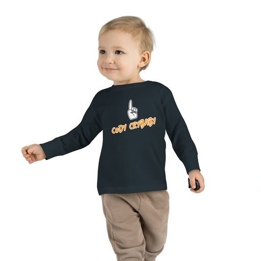 "Cody Crybaby" Toddler Long Sleeve Tee