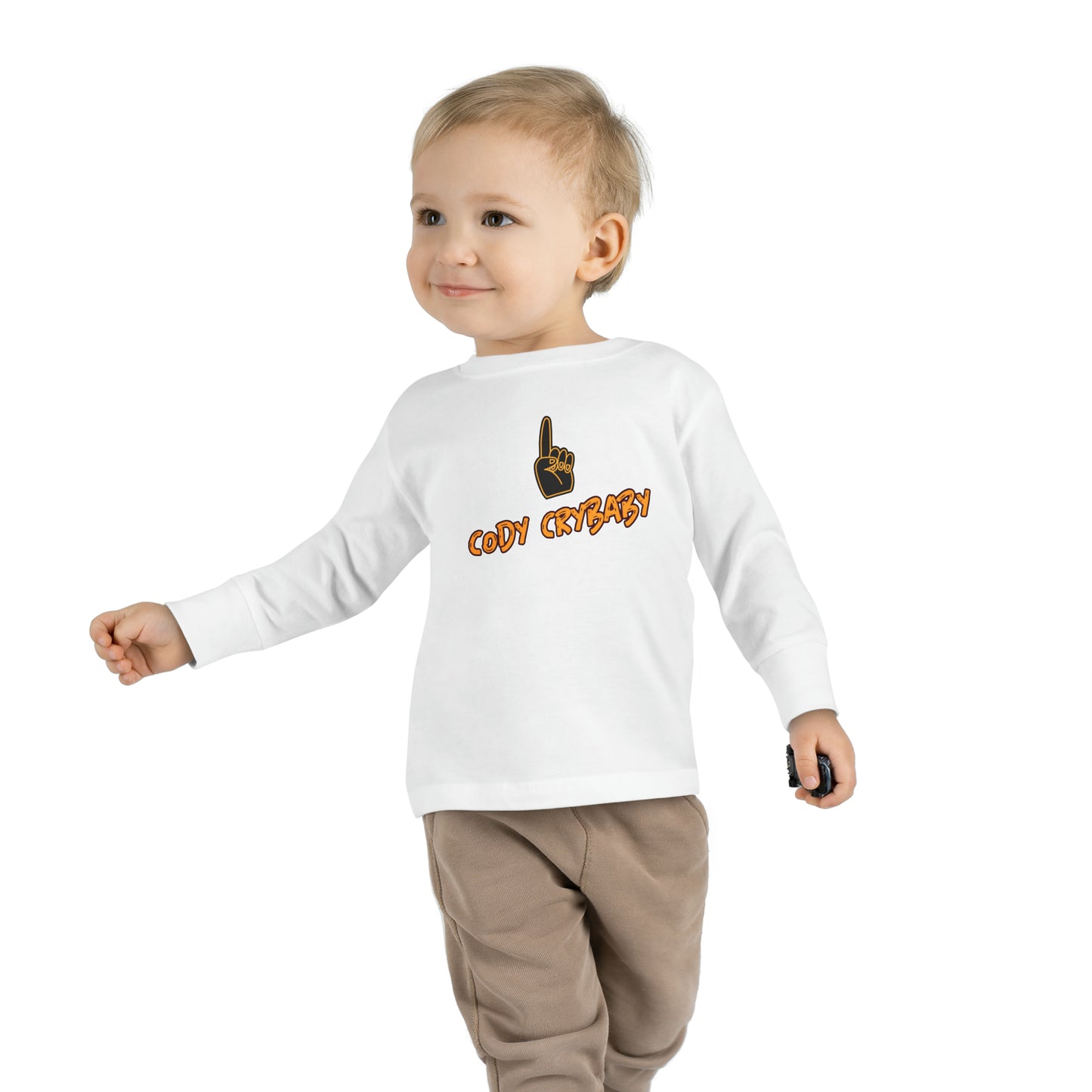 "Cody Crybaby" Toddler Long Sleeve Tee