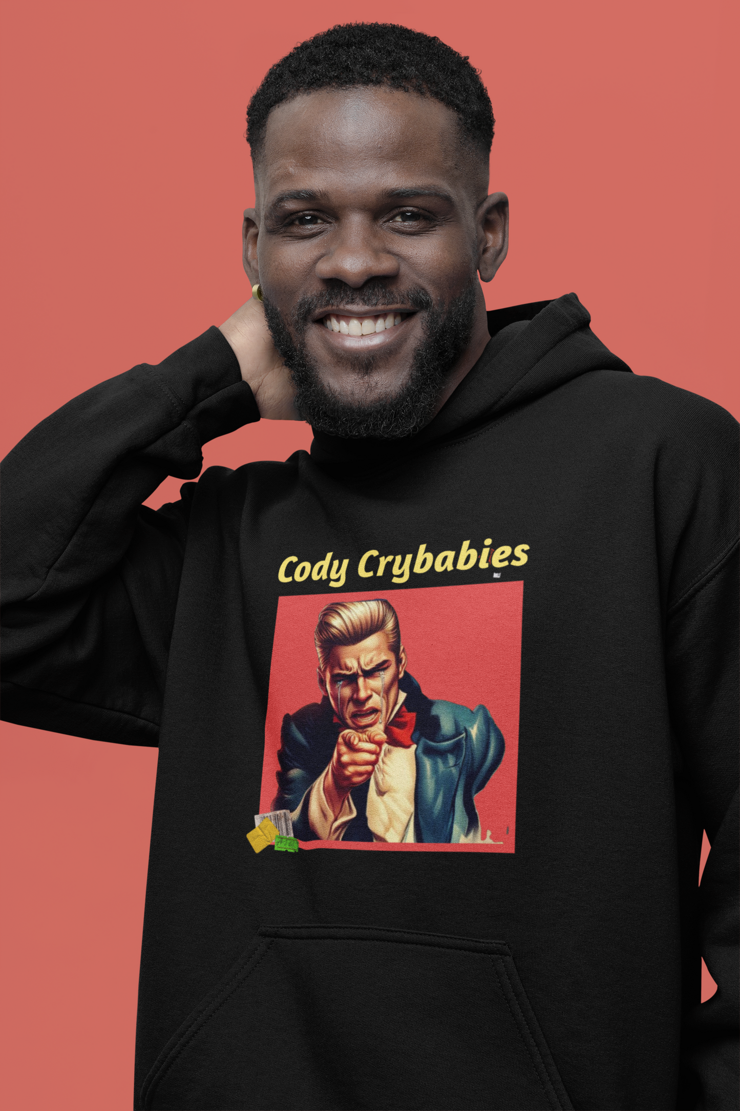 Are you a proud Cody Crybaby? Wear this hoodie to show your support of Cody Rhodes as he attempts to finish his story at Wrestlemania! 